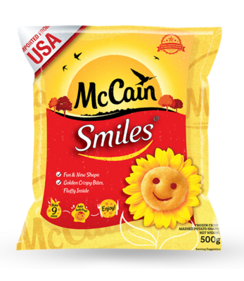 McCain SMILES Fries 500g