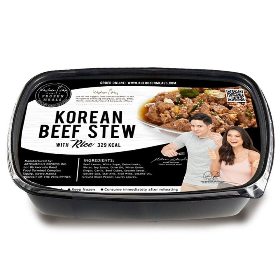 Korean Beef Stew Rice Meal FROZEN MEALS  - 1 PERSON