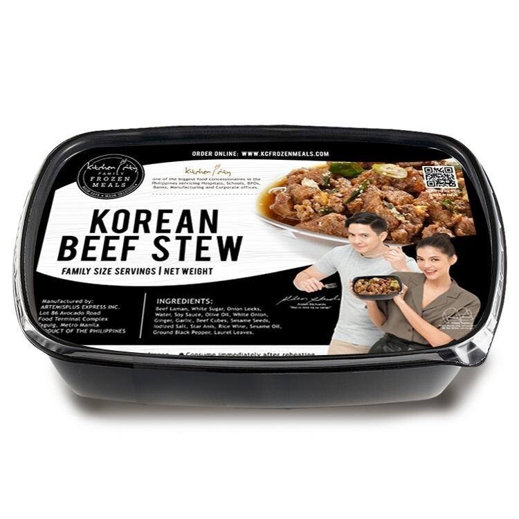 Korean Beef Stew Viand 300g FROZEN MEALS - 2 PERSONS