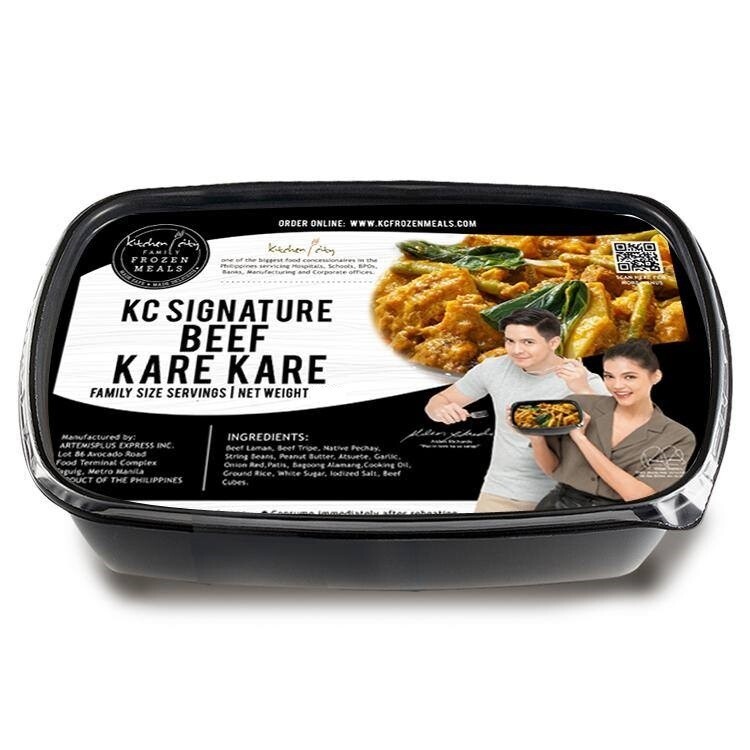 KC Signature Beef Kare Kare Viand 300g FROZEN MEALS - 2 PERSONS