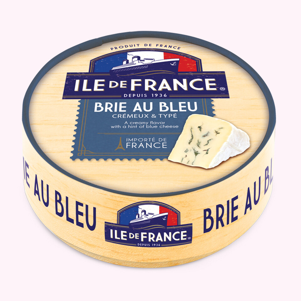 E&V ILE DE FRANCE BRIE BLUE 125g - BLUE CHEESE