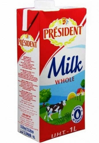 President WHOLE FRESH MILK 1 Liter