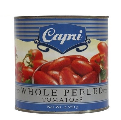 Capri Whole Peeled Canned Tomatoes 2,550g