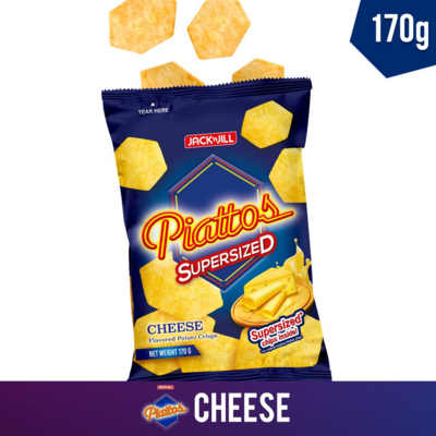 Piattos CHEESE SUPERSIZED  (170g) Party pack