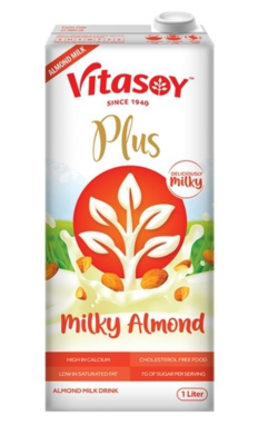 Vitasoy Plus Milky Almond 1L Almond Milk Drink