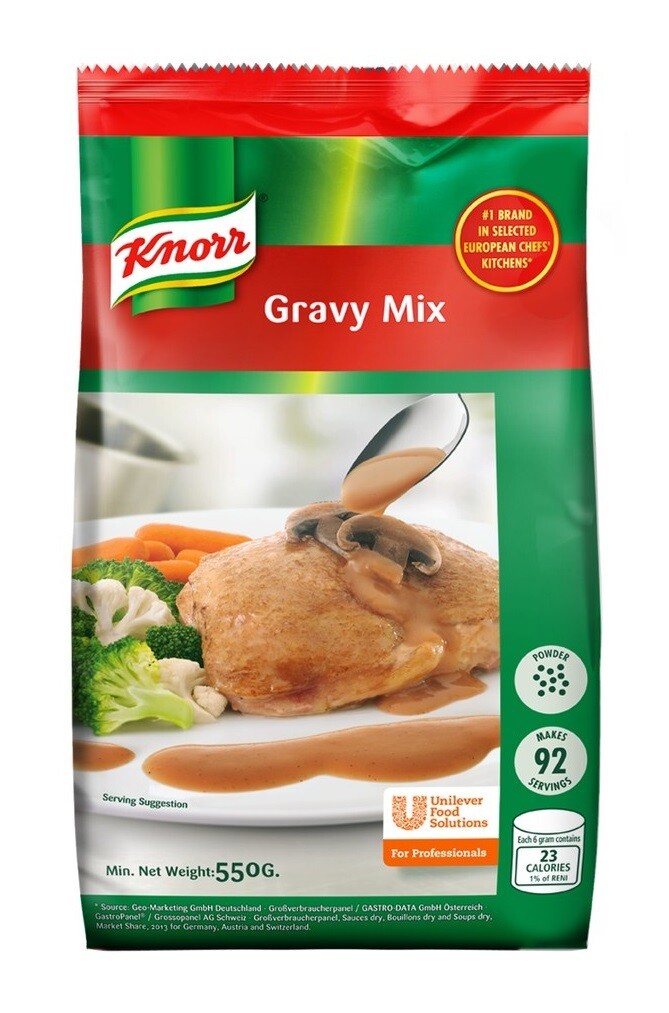 Knorr GRAVY MIX 550G