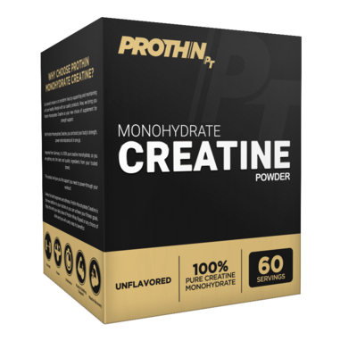 Prothin Monohydrate CREATINE Powder Unflavored 60 servings