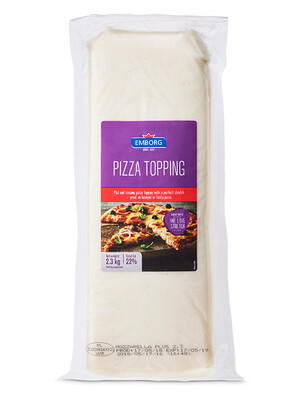 Emborg PIZZA TOPPING 2.3kg (Imitation Mozzarella)