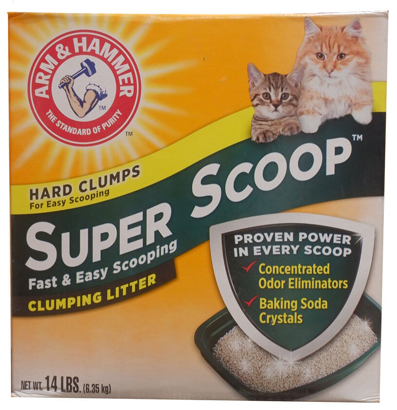 Arm & Hammer SUPER SCOOP CAT SCENTED LITTER 6.35KG