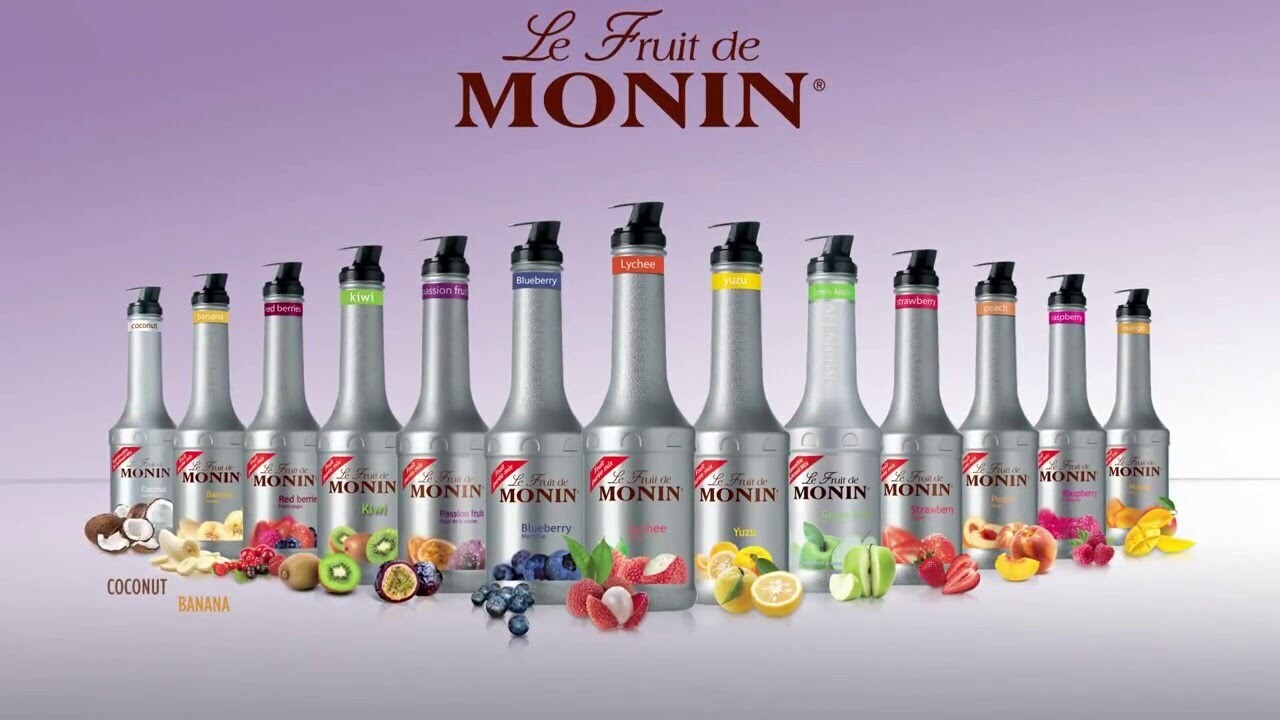 Monin FRUIT MIXES 1 Liter x 4pcs (SOLD PER CASE)