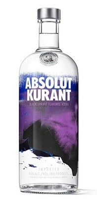 ABSOLUT KURANT 40% 1 LITER - Original Swedish Vodka