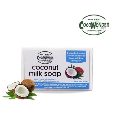 Organic COCONUT MILK SOAP 100g