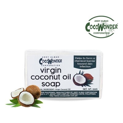 Organic VIRGIN COCONUT OIL SOAP 100g