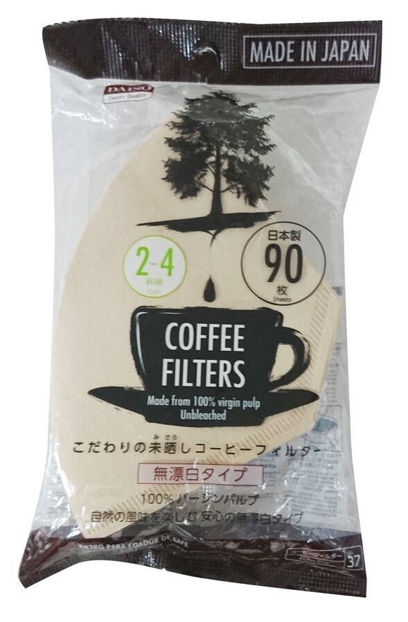 COFFEE FILTER 2-4 CUPS - 90 pcs