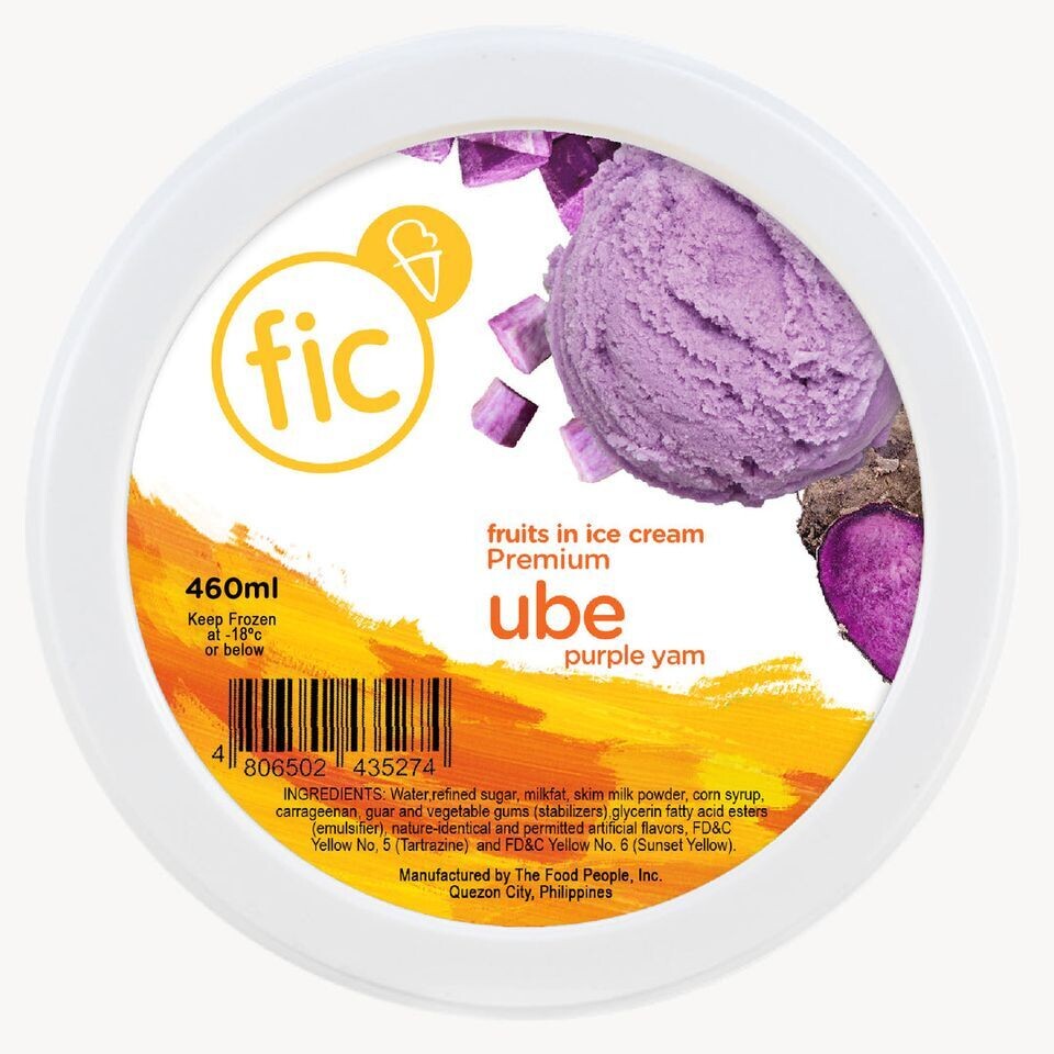 fic UBE Ice Cream 460ml