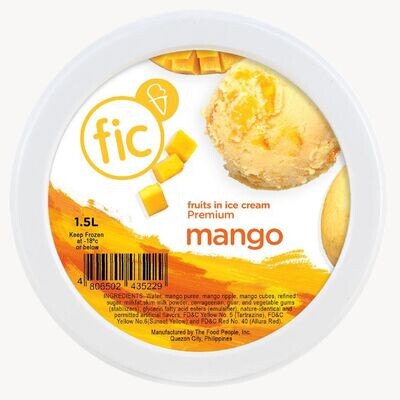 fic MANGO Ice Cream 1.5 Liter