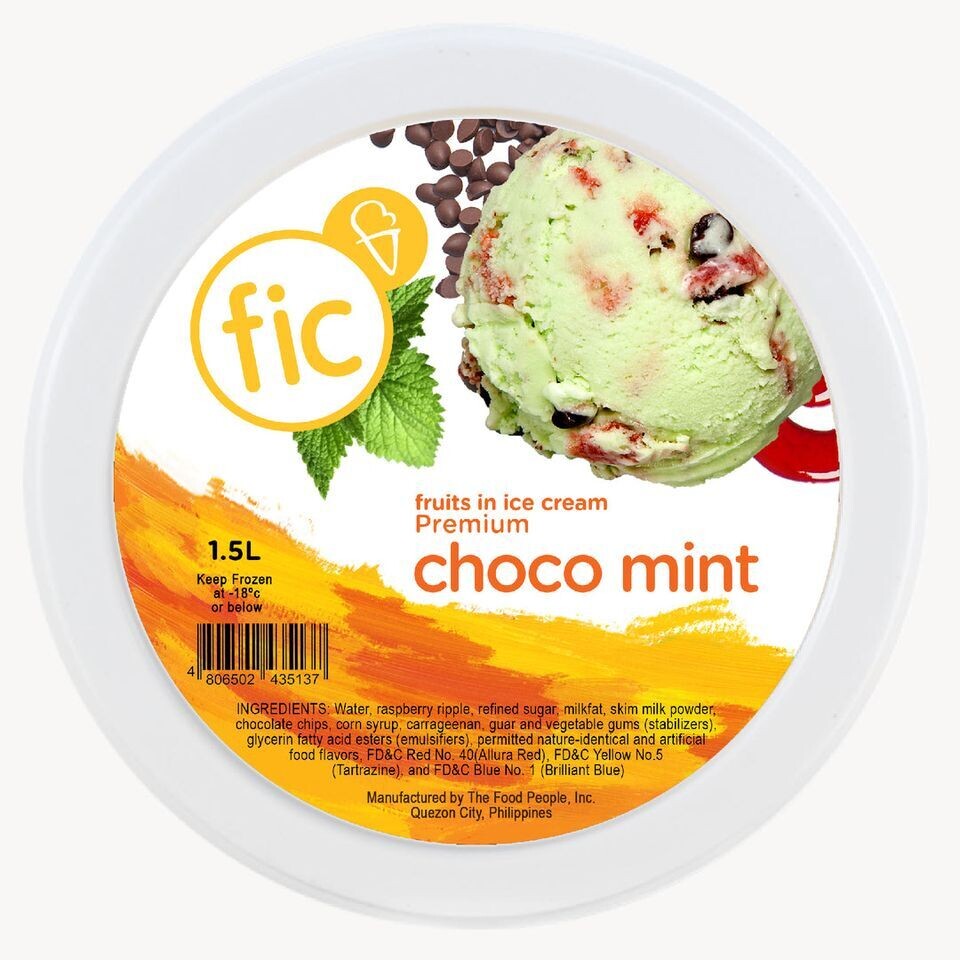 CHOCO MINT Ice Cream 1.5 Liter