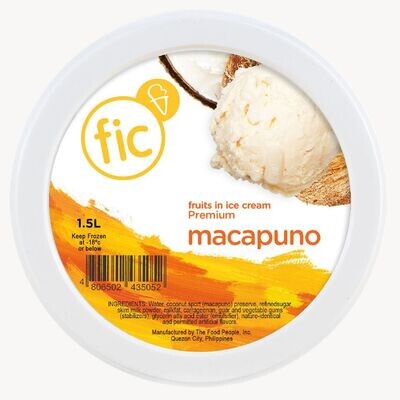 fic MACAPUNO Ice Cream 1.5 Liter