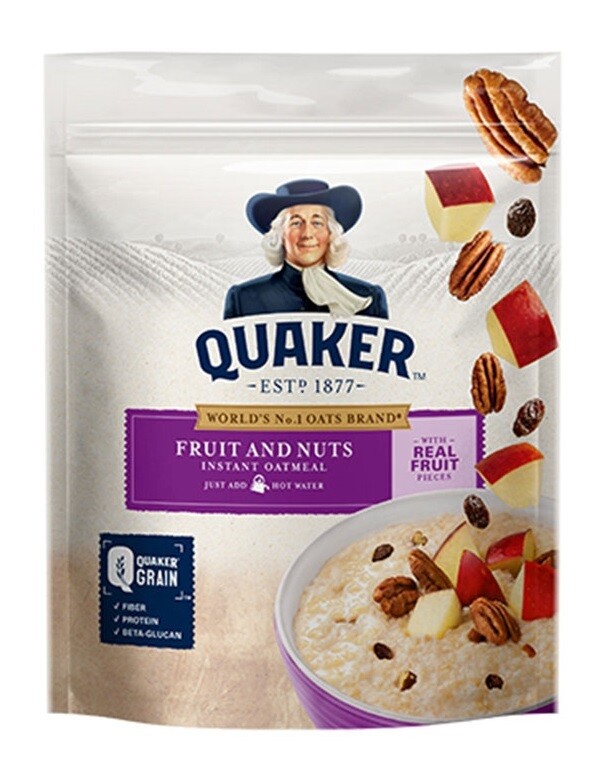 Quaker Oats INSTANT OATS FRUIT & NUT 350g