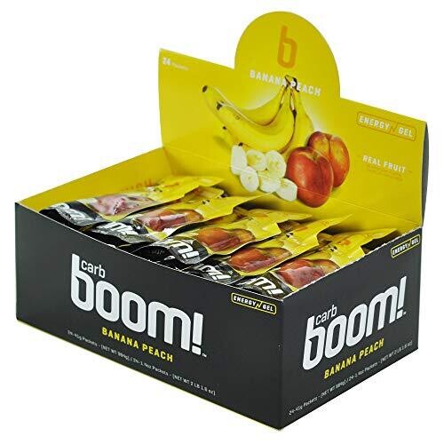 Carb Boom! Energy Gel 24-PACK - Banana-Peach