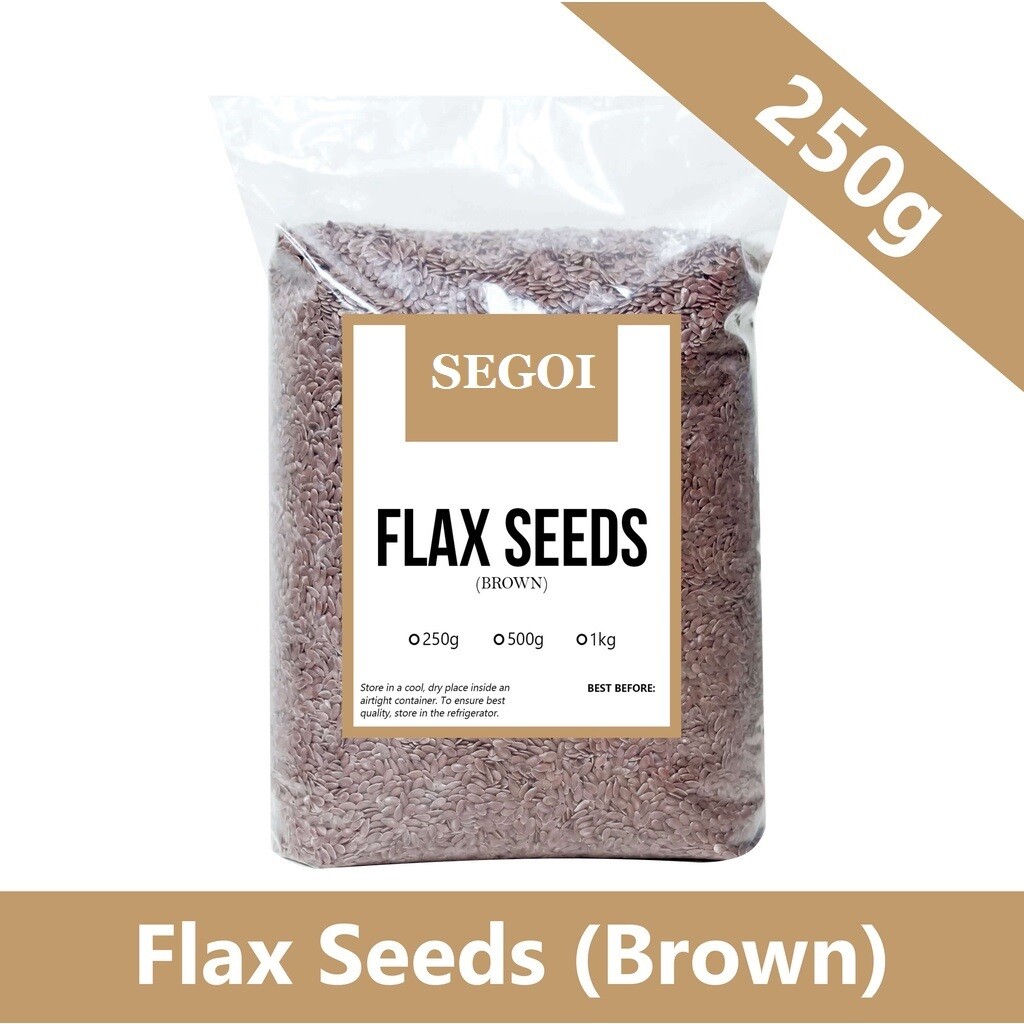 BROWN FLAX SEEDS 250 grams