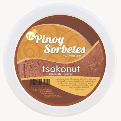 fic TSOKONUT PINOY Ice Cream 1.5 Liter