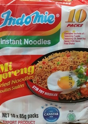 Indomie MI GORENG Instant Noodles 85g x 10 pcs