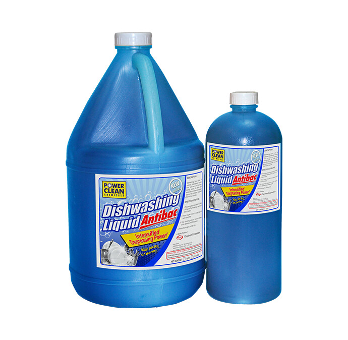 Power Clean DISHWASHING LIQUID 1 Liter - Anti Bac