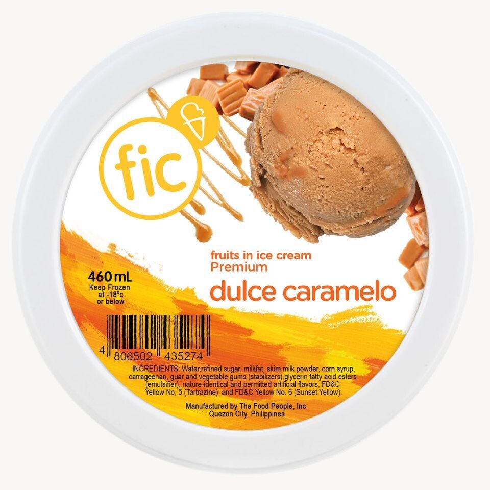 fic DULCE CARAMELO Ice Cream 460ml
