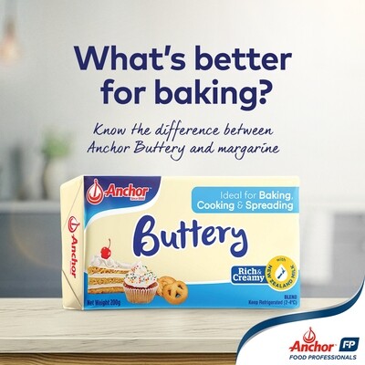 Anchor BUTTERY 200g​ ... butter blend 8% butter fat​