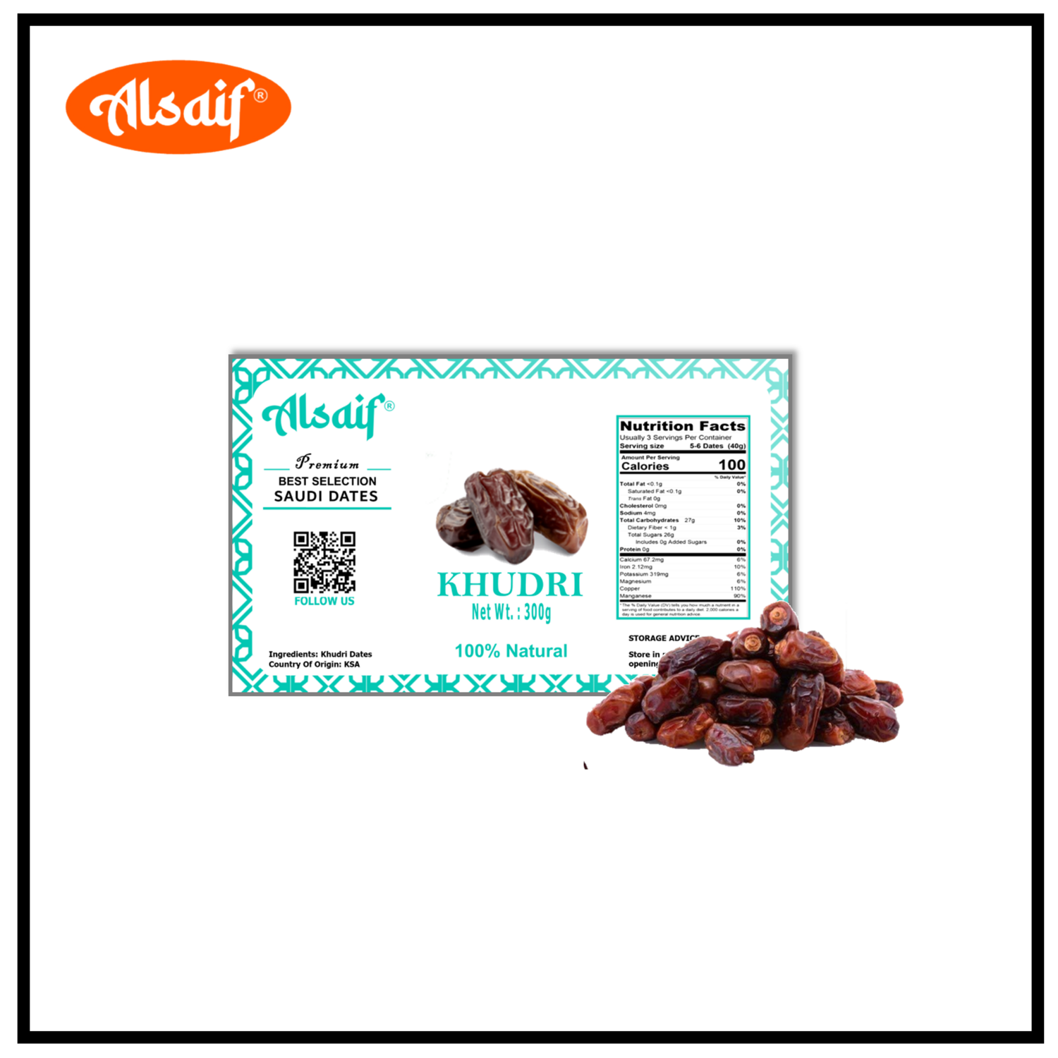 Alsaif Mabroom DATES - 120g