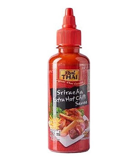 Real Thai Sriracha Extra Hot Chilli Sauce 235ml