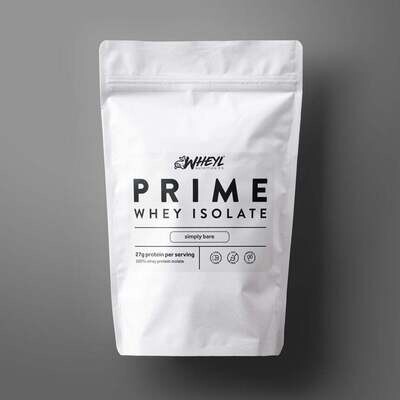 PRIME WHEY ISOLATE SIMPLY BARE 1LB (454G) - 15 servings