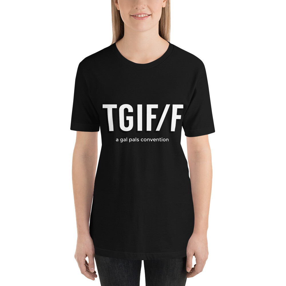 TGIF/F logo with tagline - Premium T-Shirt