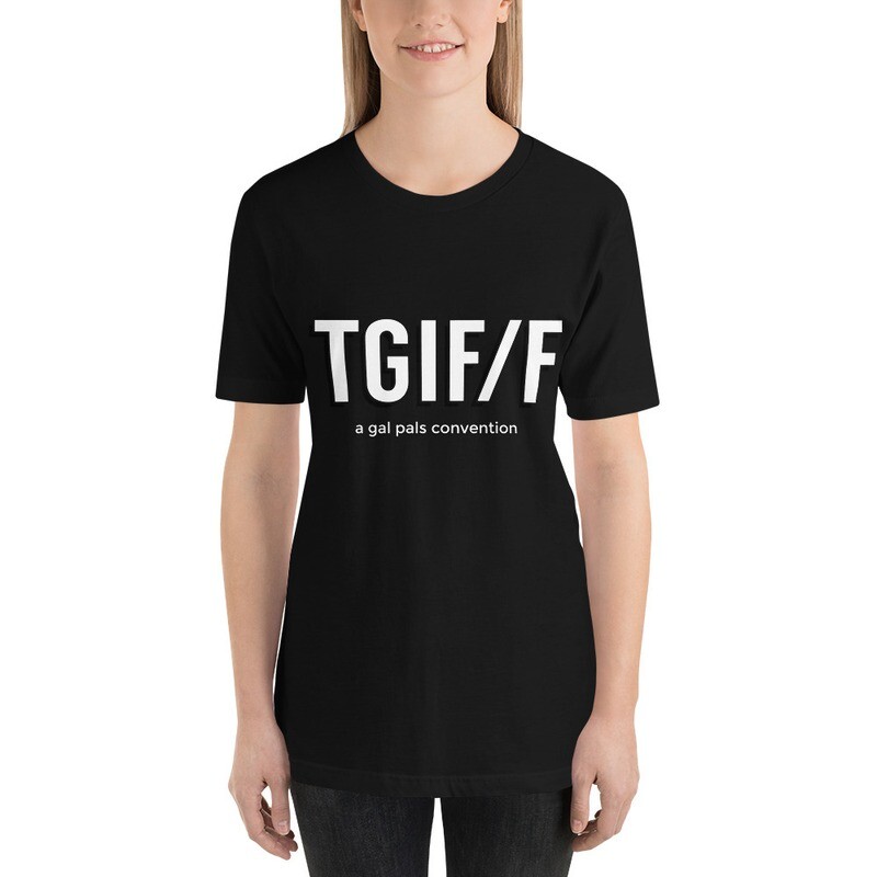 TGIF/F logo with tagline - Premium T-Shirt