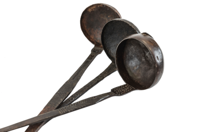 Antique Iron Spoon