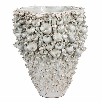 Vase with Flower White