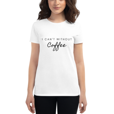  Cursive Women's Graphic Crewneck  Short Sleeve T-Shirt