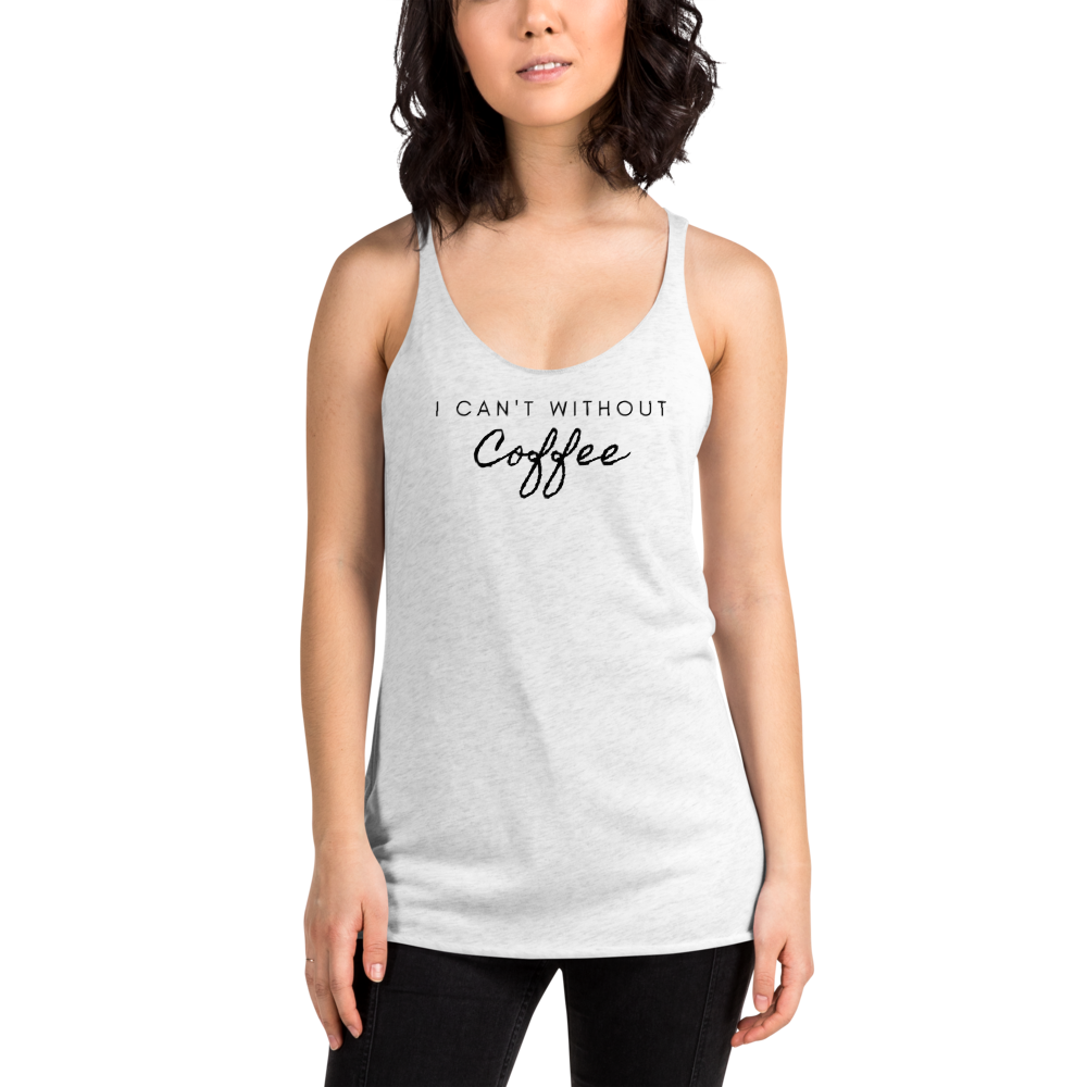 Cursive Racerback Tank