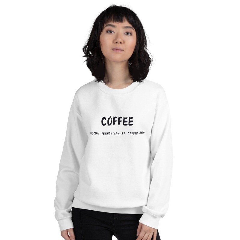 Coffee Palette 2 Women's Graphic Crewneck Sweatshirt