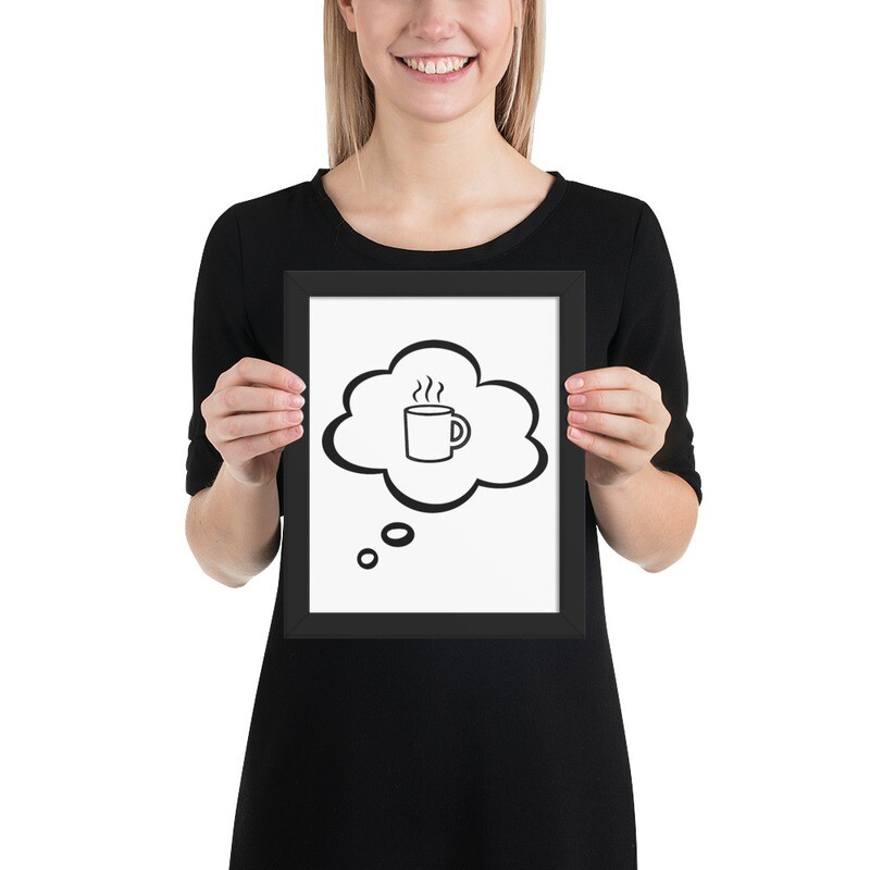  I Dream Of Coffee (Two) Framed Wall Art