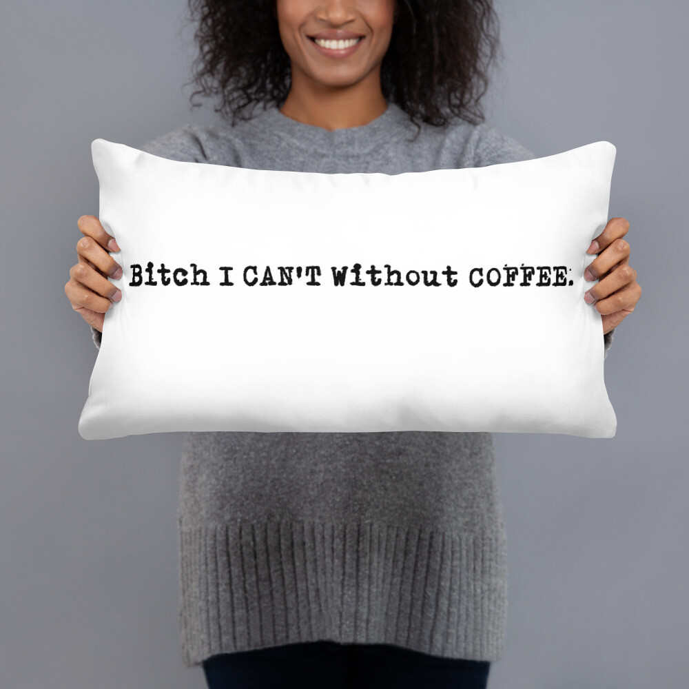 Logo  PG-13 Throw Pillow, Size: 20×12