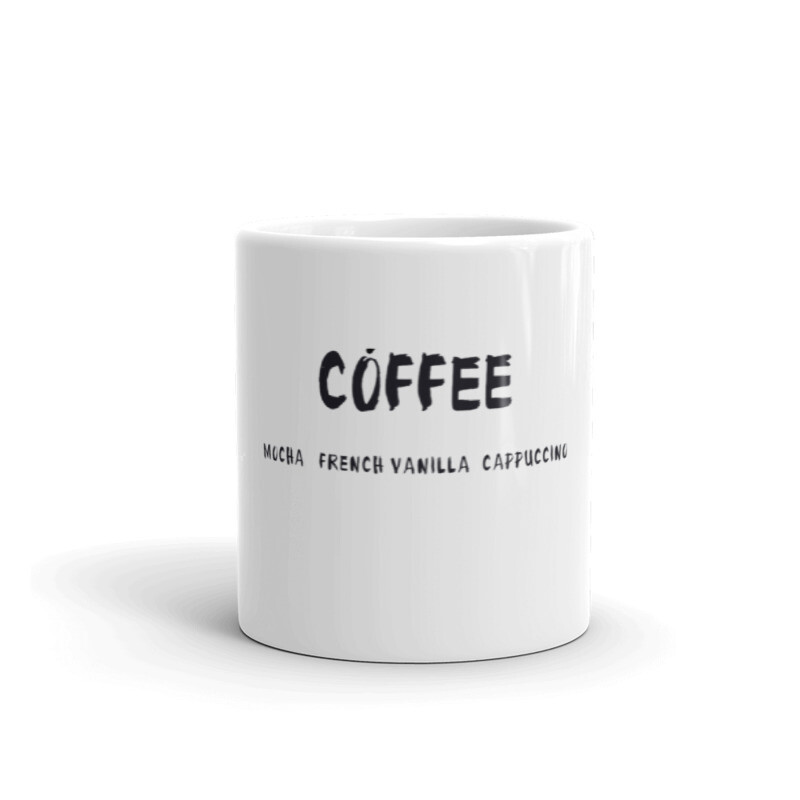 Coffee Palette 2 Ceramic Coffee Mug, Size: 11oz