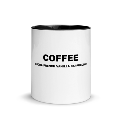 Coffee Palette Ceramic Coffee Mug with Color Inside