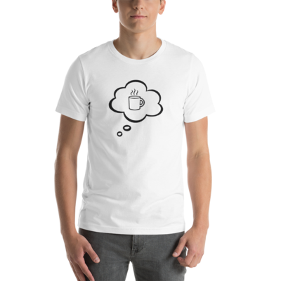 I Dream Of Coffee 2 Men's Short-Sleeve Graphic Crewneck T-Shirt