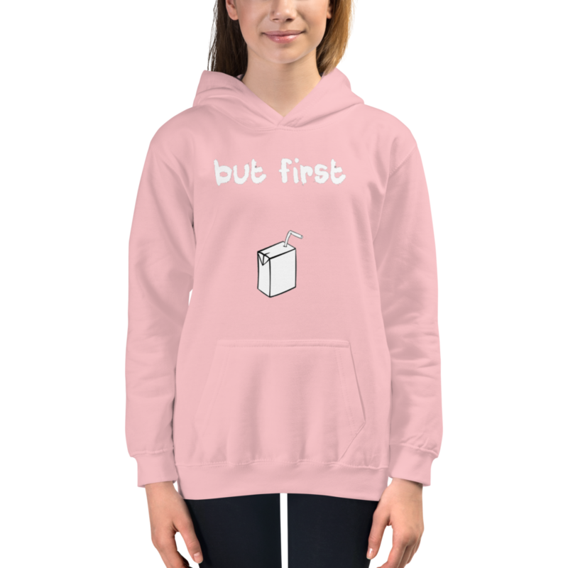 But First Juice Kids Hoodie