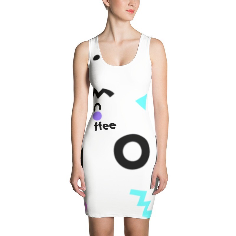  She Came From The 80&#39;s (One) Bodycon Dress