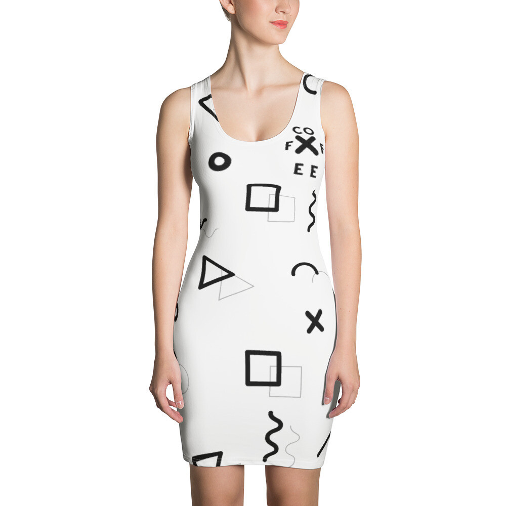 She Came From The 80's (Two) Bodycon Dress