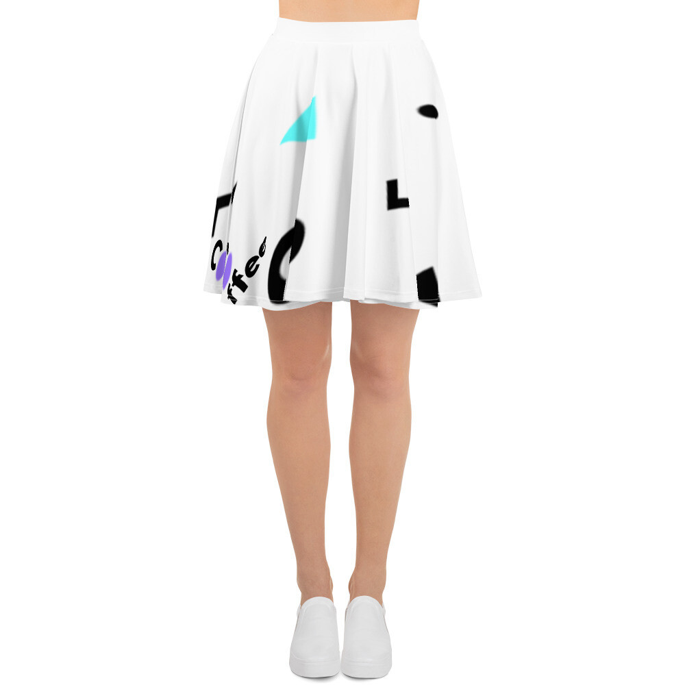 She Came From The 80&#39;s (One) Skater Skirt, Size: S