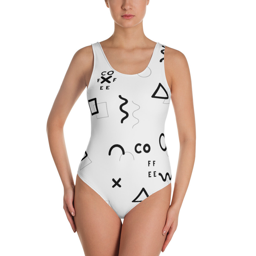 She Came From The 80's (Two) One-Piece Swimsuit